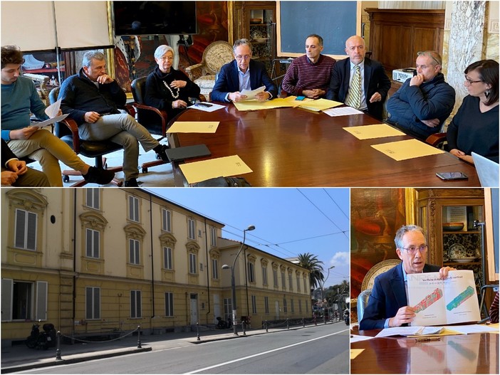 Sanremo: dopo lo sgombero arriva il verdetto sulla ex Pascoli, i primi due piani dello stabile sono recuperabili. Biancheri: “Riportare dentro i ragazzi per settembre 2020”