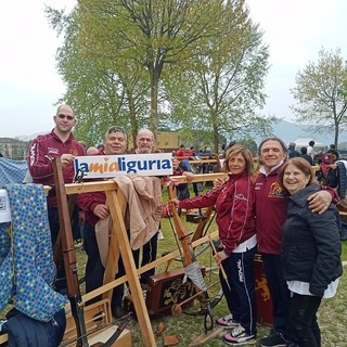 La Compagnia Balestrieri Città di Ventimiglia Aps alla disfida della libertà a Lucca (Foto)