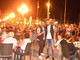 Sanremo: grande coinvolgimento ieri sera per la performance di Daniele Capozucca al porto vecchio