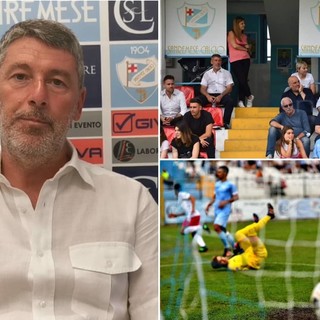 Sanremese calcio, il Presidente Masu:" L'anno prossimo vogliamo vincere il campionato ma abbiamo bisogno di più pubblico per fare il grande salto" (video) Sanremese calcio, il Presidente Masu:" L'anno prossimo vogliamo vincere il campionato ma abbiamo bisogno di più pubblico per fare il grande salto" (video)