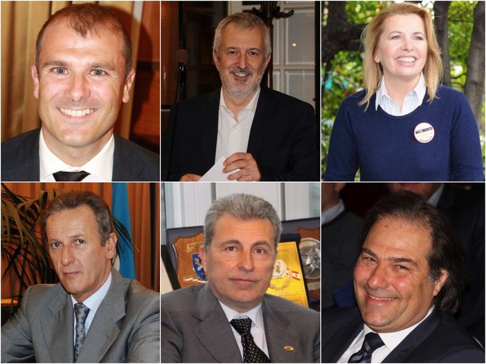I capigruppo del consiglio comunale di Sanremo