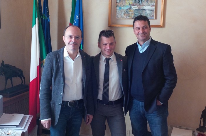 Il Sindaco di Imperia Carlo Capacci ha incontrato il vice Sindaco di un piccolo centro del salernitano