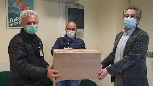 Da sinistra il Supervisore Rt, quindi Marco Carota e Marco Damonte Prioli Da sinistra il Supervisore Rt, quindi Marco Carota e Marco Damonte Prioli