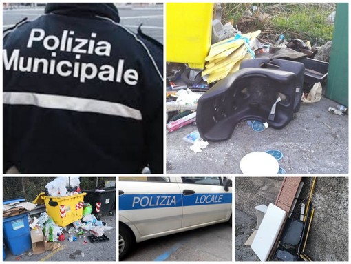 Imperia: non si placa l'abbandono dei rifiuti, la Polizia Municipale corre ai ripari con cinque nuove fotocamere ambientali