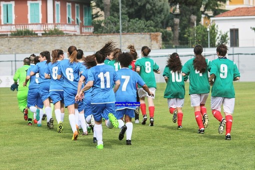 Calcio femminile: vittoria interna dell'Unione Sanremo domenica al 'Comunale', le foto di Fabio Pavan
