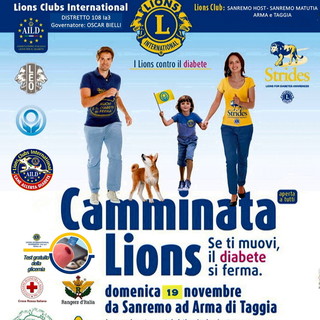 I Lions Club Sanremo Host, Sanremo Matutia, Arma e Taggia contro il Diabete