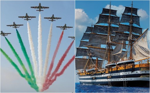 A giugno Frecce Tricolori e Amerigo Vespucci insieme a Imperia, Scajola: “Concomitanza storica per il territorio”