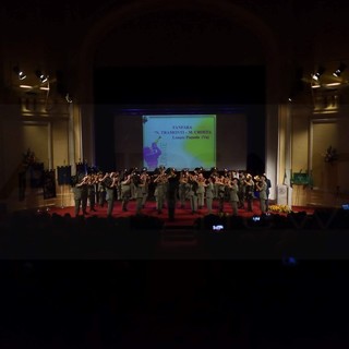 Sanremo: Commemorazione prima guerra mondiale, Teatro del Casinò strapieno ieri sera per il 'Concerto delle Fanfare' (Foto)