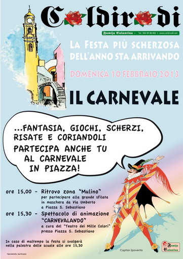 Sanremo: le foto ed il video del 'Carnevale dei bambini' di ieri in frazione Coldirodi