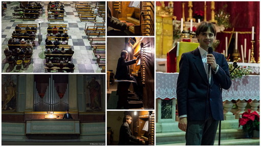 Ceriana: le più belle foto di Maurizio Caviglia al concerto d'organo di ieri eseguito dal M° Giuseppe Venturelli