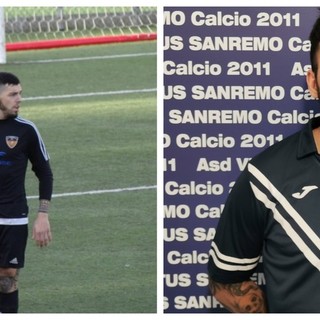 Elia Ambesi e Mattia Ambesi, difensore e centrocampista di Ospedaletti e Virtus Sanremo