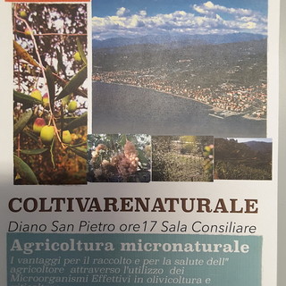 Diano San Pietro: domani pomeriggio l’incontro “Coltivarenaturale", i vantaggi dell'agricoltura micronaturale