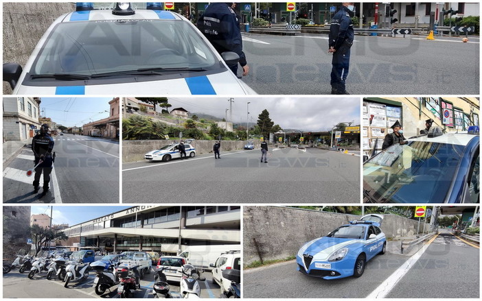 Sanremo: poca gente in giro e un paio di sanzioni al casello, pieni solo i supermercati in questo sabato 'rosso' (Foto) Sanremo: poca gente in giro e un paio di sanzioni al casello, pieni solo i supermercati in questo sabato 'rosso' (Foto)