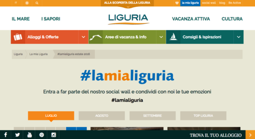 La Regione lancia la campagna pubblicitaria #lamialiguria, il presidente Toti "Deve diventate il nostro brand da esportare in tutto il mondo"