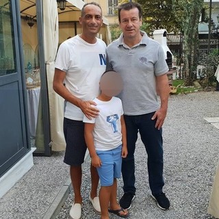 Sanremo: l'ex campione del Mondo brasiliano Carlos Dunga in vacanza all'hotel Alexander (Foto)