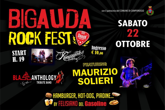 Camporosso: il 22 ottobre al Palabigauda concerto di Maurizio Solieri, l'ex chitarrista di Vasco Rossi Camporosso: il 22 ottobre al Palabigauda concerto di Maurizio Solieri, l'ex chitarrista di Vasco Rossi