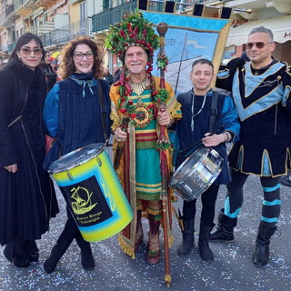 Il sestiere Burgu di Ventimiglia ha partecipato domenica a 'CarnevaLoa 2023' a Loano