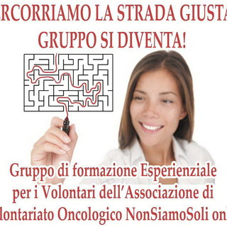 Volontariato: al via le iscrizioni al corso di formazione per volontari di NonSiamoSoli Onlus Volontariato: al via le iscrizioni al corso di formazione per volontari di NonSiamoSoli Onlus