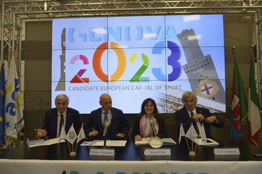 Genova si candida come Capitale Europea dello Sport 2023: Viale &quot;Un'opportunità per tutta la Liguria&quot; (Foto e Video)