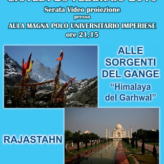 Imperia: questa sera al Polo Universitario una serata di videoproiezioni dedicata al Kedar Dome Imperia: questa sera al Polo Universitario una serata di videoproiezioni dedicata al Kedar Dome