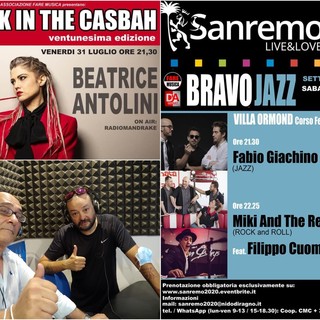 Verso Rock in the Casbah e Bravo Jazz 2020: riascolta l'intervista a Larry Camarda e Simone Parisi su Radio Onda Ligure (Audio)