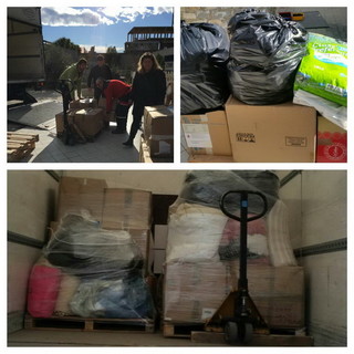 Terminata la raccolta di coperte e cibo per i cani del Sud Italia raggiunti dal grande freddo degli ultimi giorni