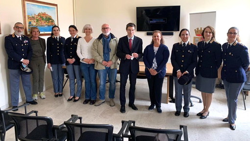 Imperia: consegnate stamattina dal Questore le Medaglie di Commiato del Capo della Polizia