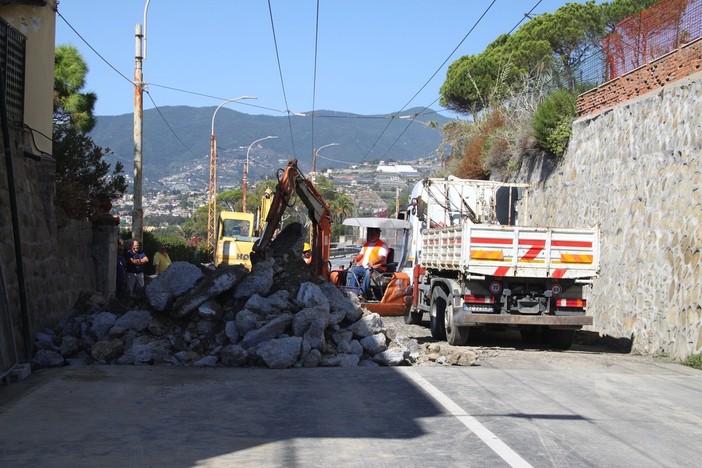 Il cantiere a "La Vesca"