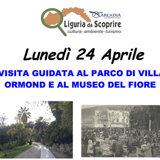 Sanremo: lunedì visita guidata al Museo del Fiore nel parco di Villa Ormond