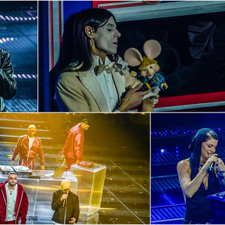 75° Festival di Sanremo, le pagelle ai duetti: Lucio Corsi è un altro pianeta (8), Fedez svuota il sacco (7,5)