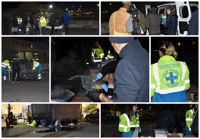 In frontiera i francesi continuano a fare muro ma Ventimiglia risponde: associazioni e pubbliche assistenze sfamano i migranti (Foto e video)
