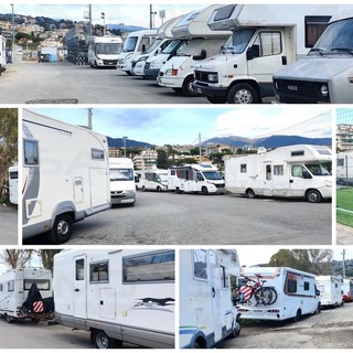 Sanremo: la solita 'solfa', invasione dei camper a Pian di Poma e lamentele delle società sportive (Foto)
