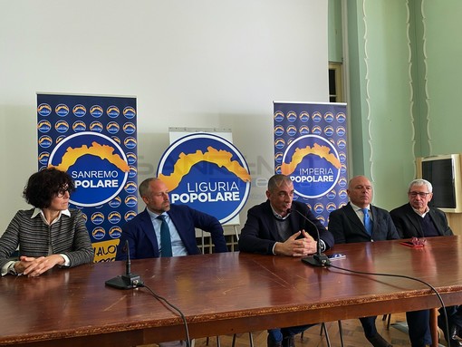 La presentazione della candidatura di Antonio Bissolotti per 'Liguria Popolare'