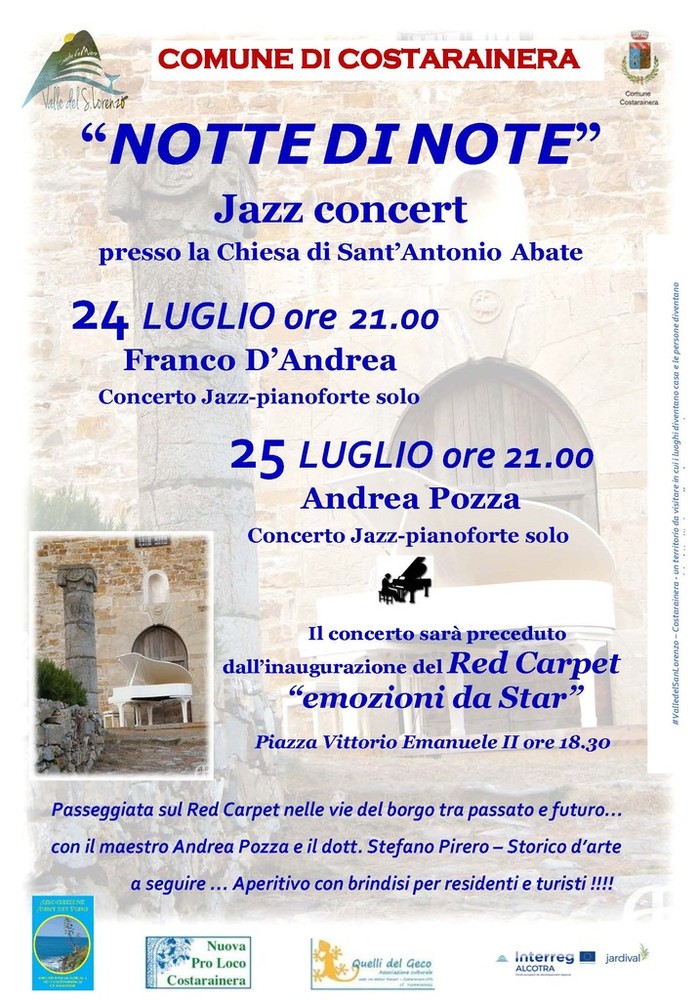 Costarainera: tutto pronto per l'arrivo del Red Carpet, da lunedì due giorni di eventi