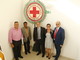 Sanremo: presidente e segretario della Croce Rossa delle isole Mauritius in visita al comitato cittadino (Foto)