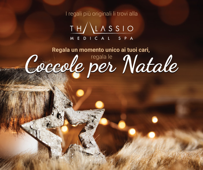 Natale, tempo di regali al Centro di talassoterapia, Thalassio Medical Spa