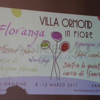 Sanremo: il flower designer della Fondazione Nobel ospite a “Villa Ormond in Fiore”
