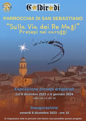 Sanremo: Coldirodi si veste a festa per Natale con i presepi nei caruggi Sanremo: Coldirodi si veste a festa per Natale con i presepi nei caruggi