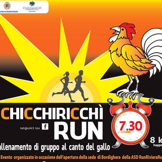 Bordighera: dopo il successo dell'edizione 2014 torna lunedì prossimo la 'Chicchirichì Run'