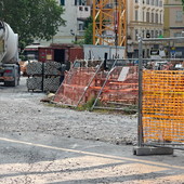 Sanremo, Piazza Eroi: tre anni di cantiere, restano le preoccupazioni dei commercianti Sanremo, Piazza Eroi: tre anni di cantiere, restano le preoccupazioni dei commercianti