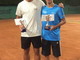 Cesare Augeri ed Andrea Garibbo esaltano i colori del Circolo Tennis Imperia