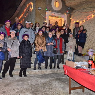 Ventimiglia: anche quest'anno gli 'Amici di Enrica' hanno organizzato il Capodanno alla Madonna delle Virtù (Foto)