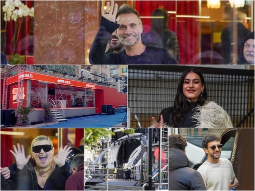 Le immagini dal centro di Sanremo (foto Erika Bonazinga) Le immagini dal centro di Sanremo (foto Erika Bonazinga)