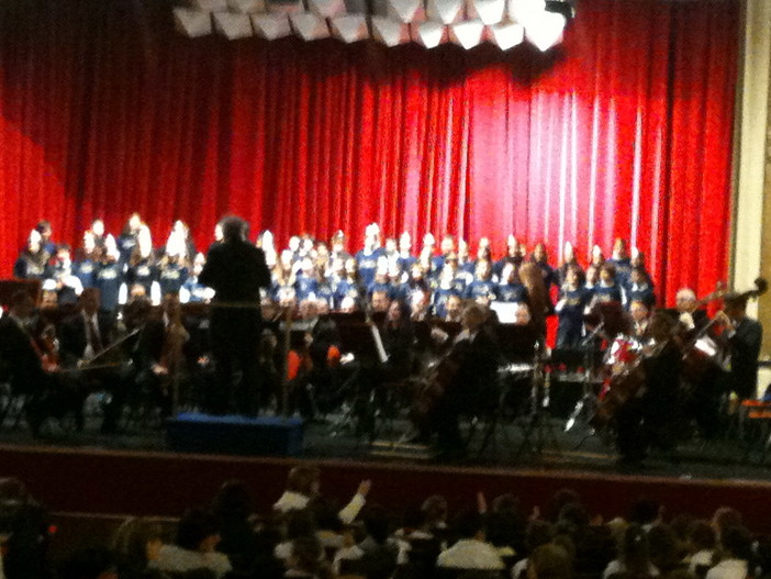 Sanremo: concerti del coro dei bambini della Rodari, la soddisfazione della maestra