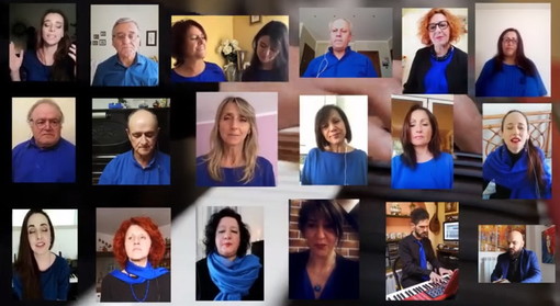 Bordighera: il coro 'Voci e note sotto le stelle' si unisce via web e propone una canzone storica di R Kelly