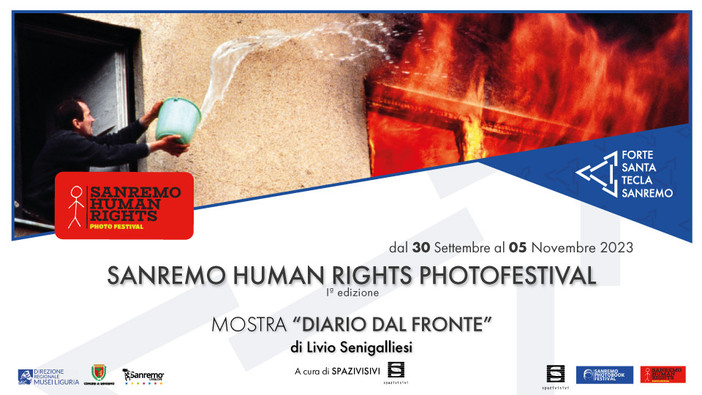 ‘Sanremo Human Rights Photo Festival’, al Forte di Santa Tecla la 1ª importante rassegna dedicata ai diritti umani ‘Sanremo Human Rights Photo Festival’, al Forte di Santa Tecla la 1ª importante rassegna dedicata ai diritti umani
