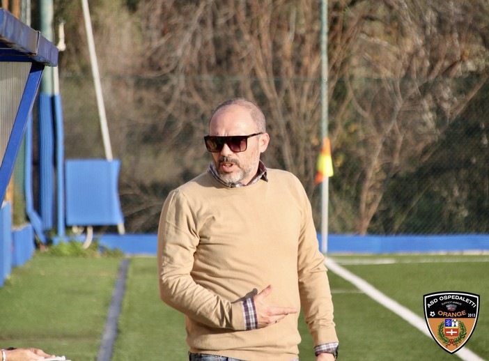 Christian Maiano, allenatore dell'Ospedaletti
