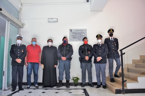 Ventimiglia: oggi in Comune è stato ricordato il vice Sovrintendente Diego Turra a 5 anni dalla sua morte