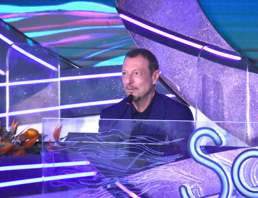 Amadeus in conferenza stampa