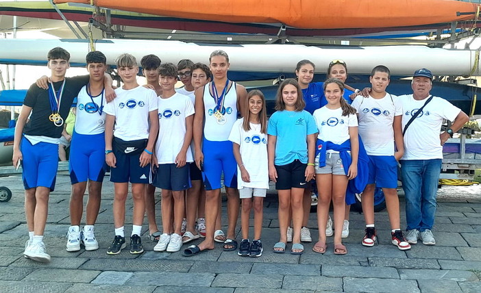 Sette medaglie per la Canottieri Sanremo alle finali nazionali canoa giovani a Caldonazzo Sette medaglie per la Canottieri Sanremo alle finali nazionali canoa giovani a Caldonazzo